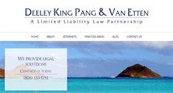 Desktop Screenshot of dkpvlaw.com